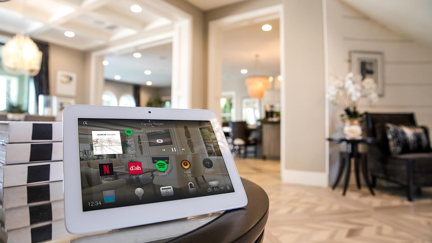 Control4 touch panel